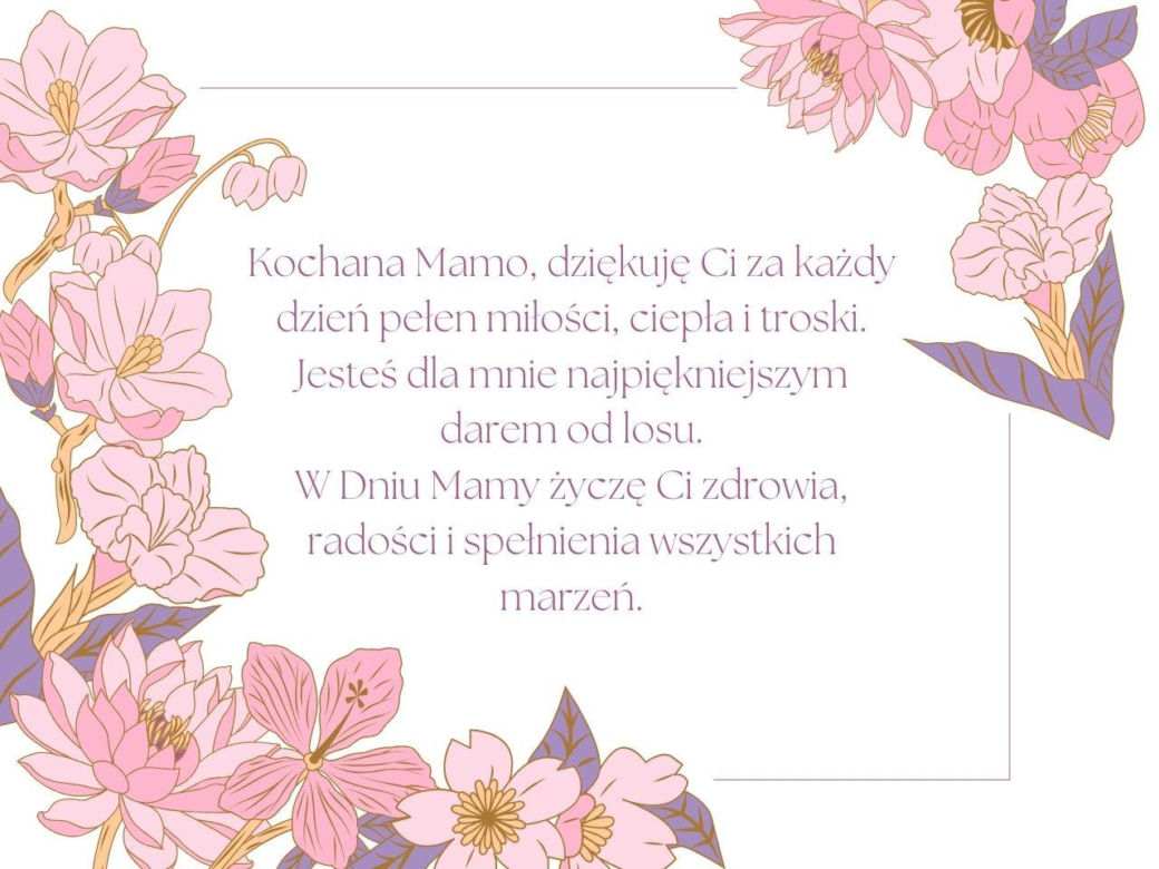 Dzień mamy życzenia