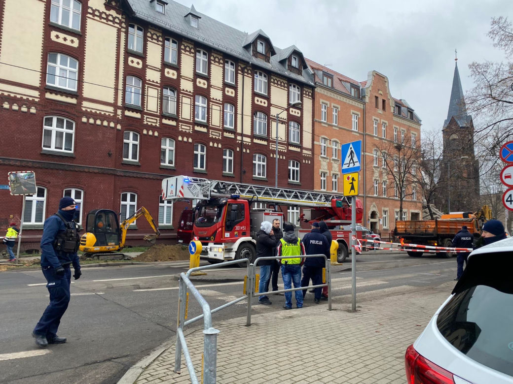 Zdjęcia z miejsca eksplozji budynku w Katowicach