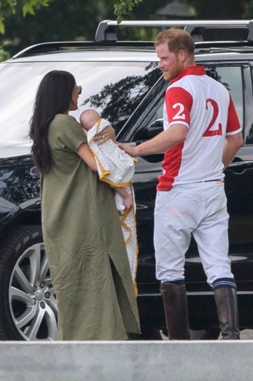 Meghan Markle, książę Harry i Archie