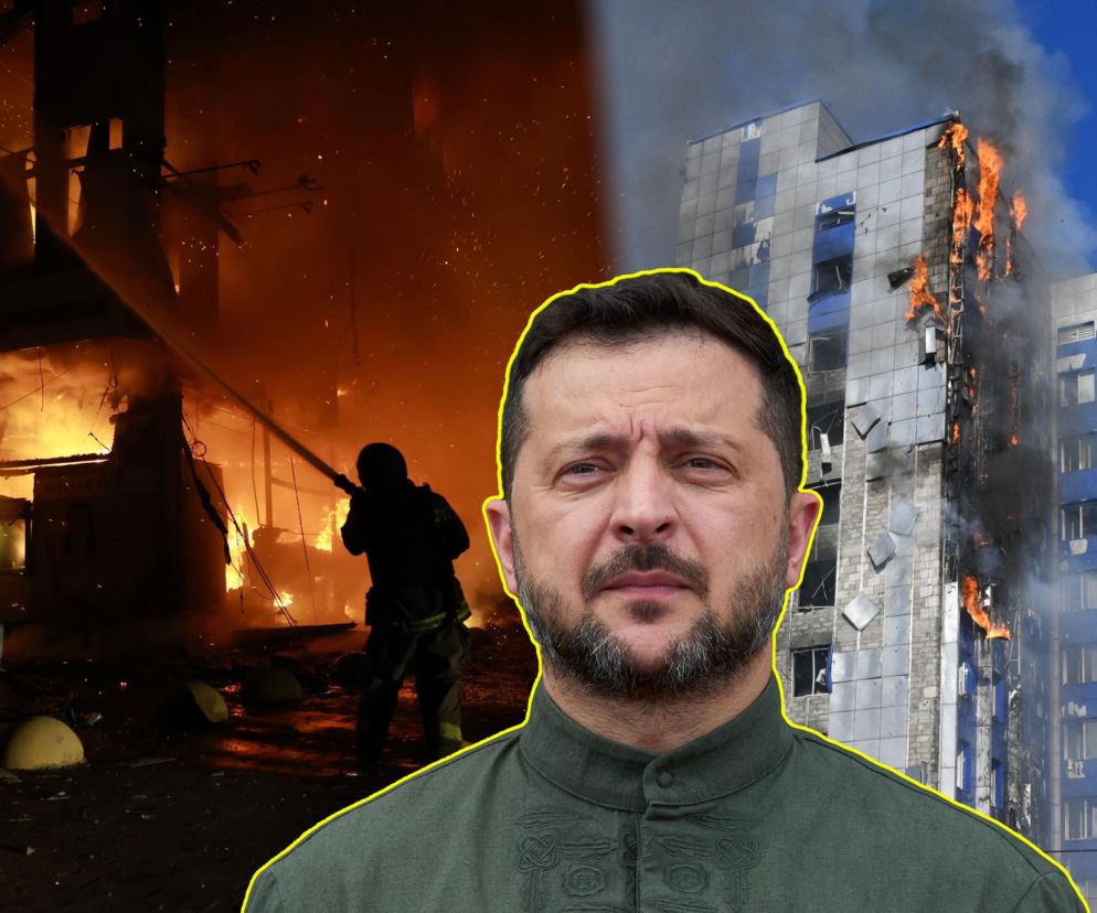 Zełenski: Rosja wystrzeliła ponad 2000 dronów w tydzień