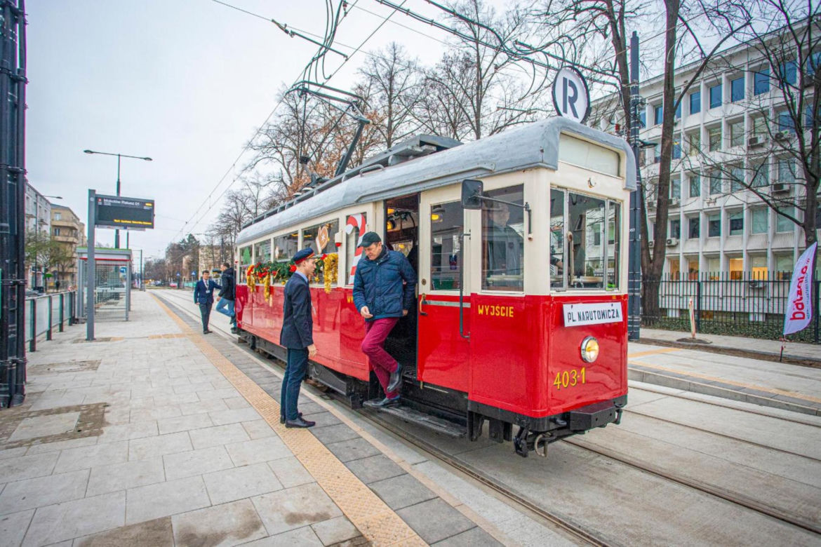 Tramwaj na Rakowieckiej