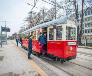 Tramwaj na Rakowieckiej