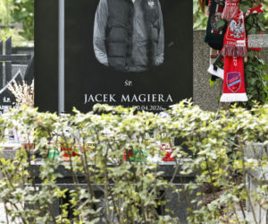 Nowy grób Jacka Magiery