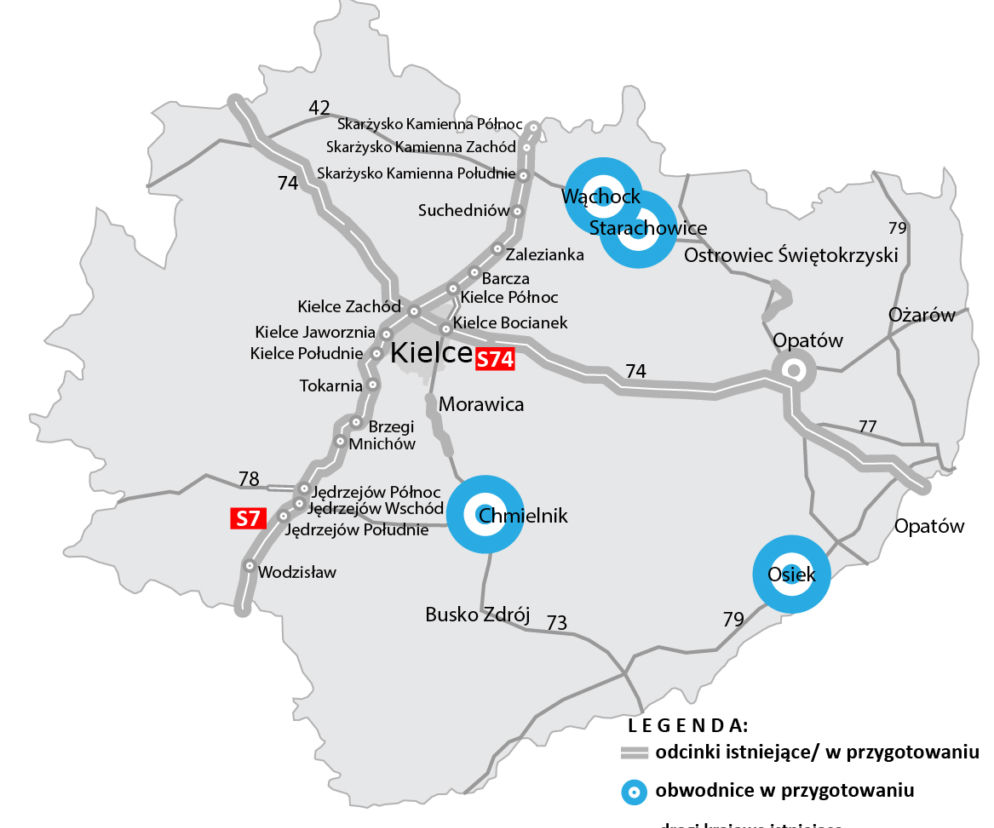 Są chętni do wybudowania obwodnicy Wąchocka