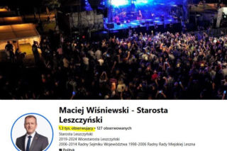 Włodarze i gminy powiatu Leszczyńskiego na FB
