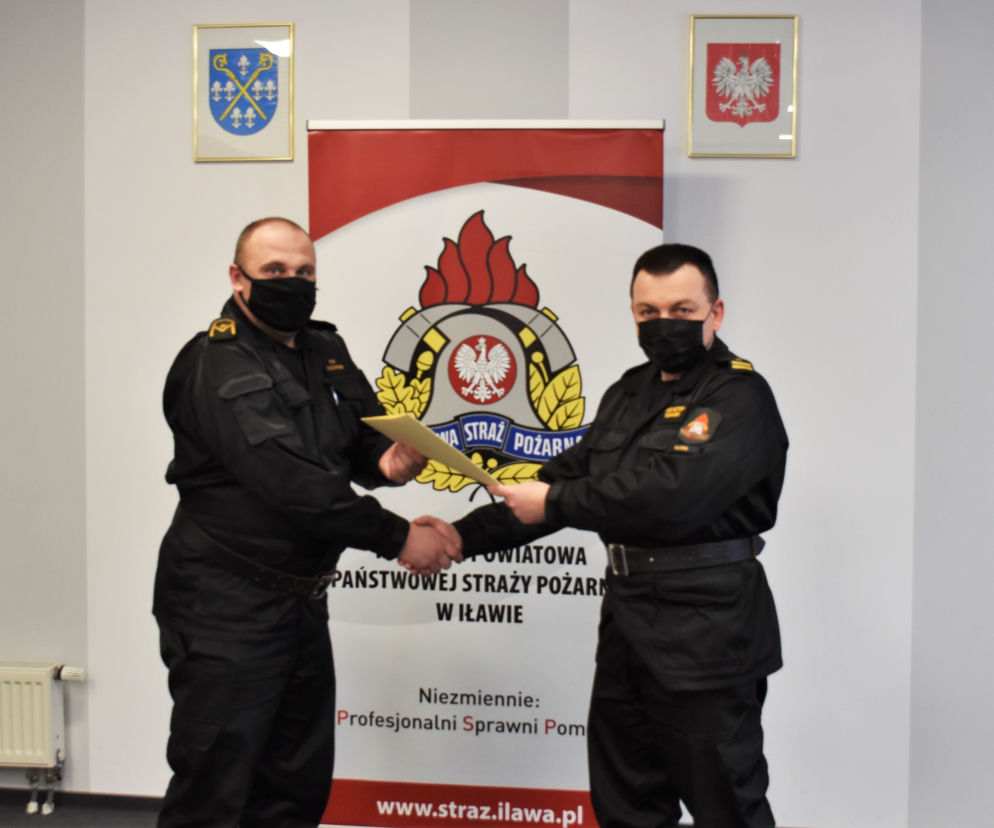 Strażacy będą częściej kontrolować budynki. Zmiany kadrowe w iławskiej komendzie