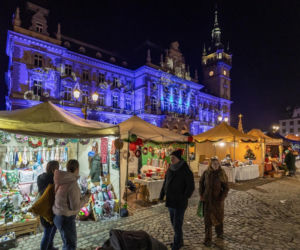 To najbardziej świąteczne miasto w województwie śląskim. Częściowo znajduje się w Małopolsce