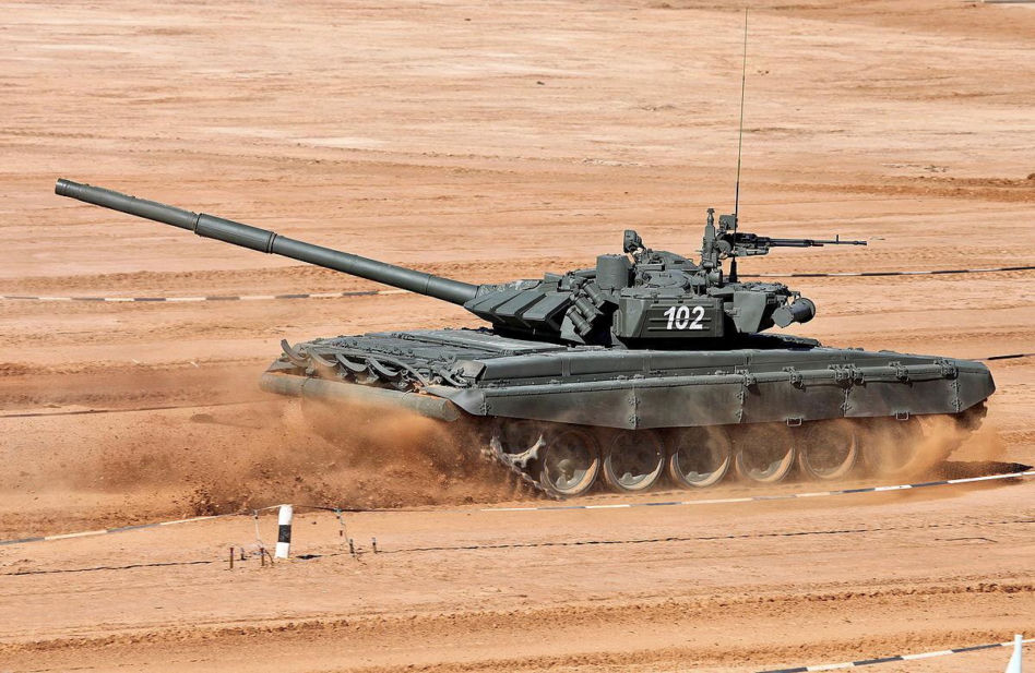 Rosyjskie czołgi T-90 i T-72