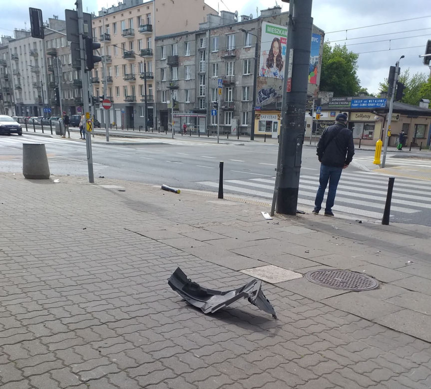 Kolejny wypadek na Grochowskiej