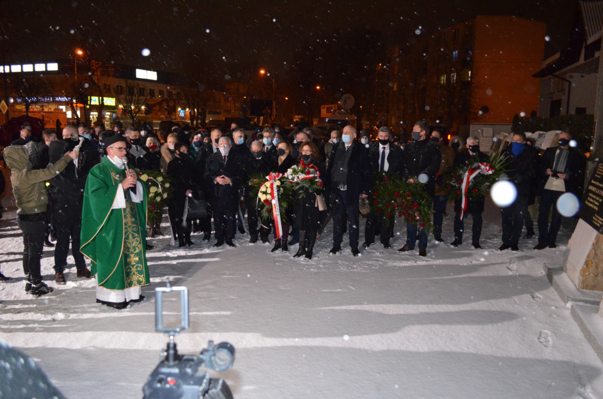 Jarosław Kaczyński w Starachowicach 16.01.2021