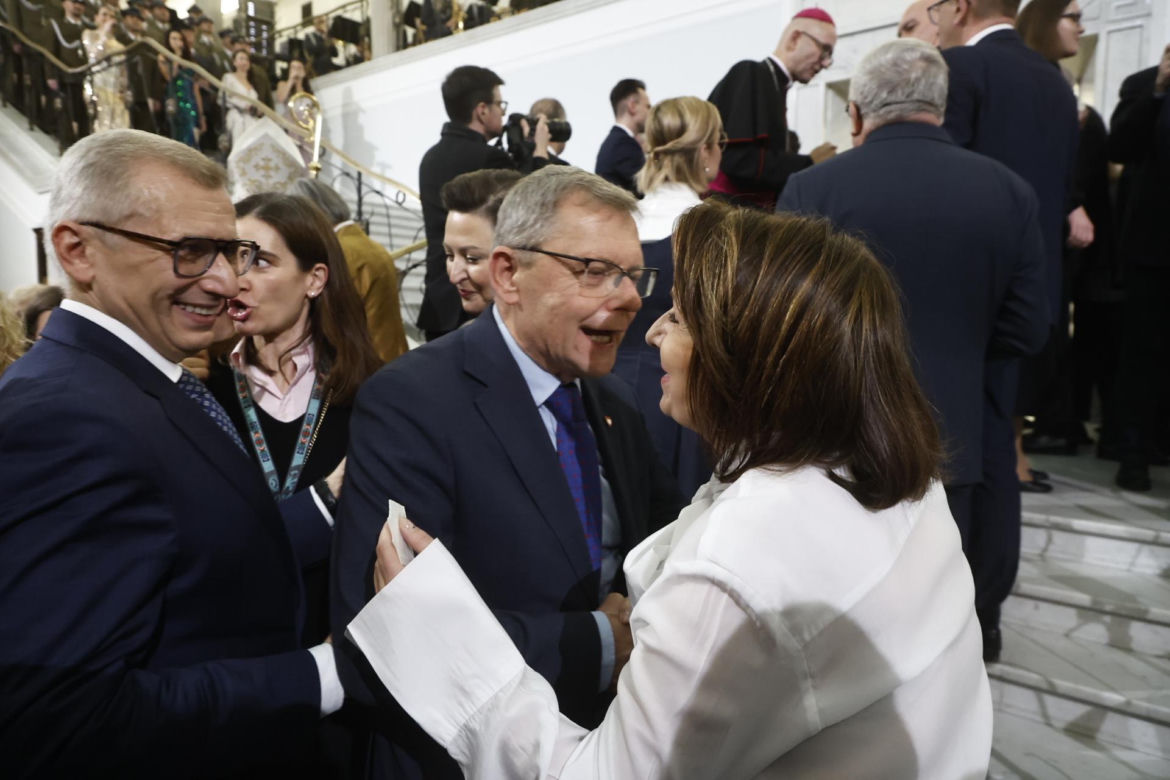 Połamali się opłatkiem w Sejmie