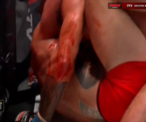 Krwawa rzeź w walce na PRIME MMA