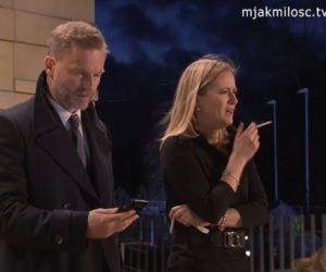 M jak miłość, odc. 1653: Budzyński (Krystian Wieczorek), Julia (Marta Chodorowska)