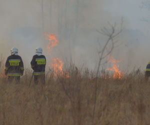 Groźny pożar w Białobrzegach