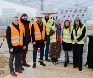 Symboliczny start prac przy osiedlu ALE!KEN w Warszawie