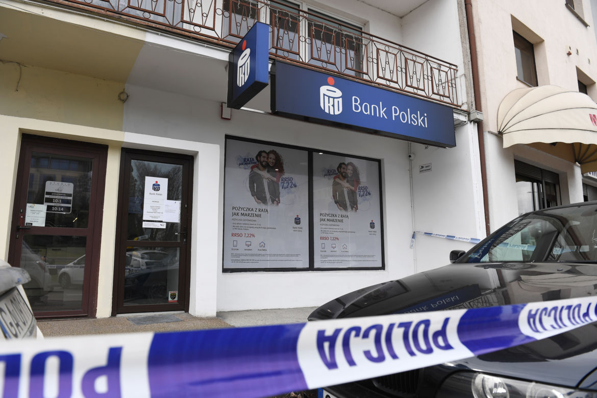 Gdynia: Napad na bank