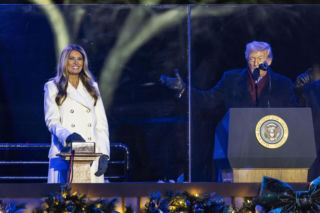 Odpalenie choinki świątecznej pod Białym Domem