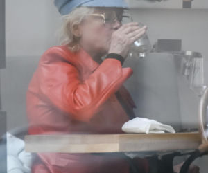 Katarzyna Figura przytula Maćka Musiałowskiego