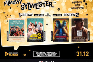 Siedlecki Helios zaprasza 31 grudnia na Filmowego Sylwestra