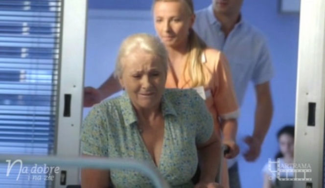Na dobre i na złe odc. 535. Anna Krajewska (Agnieszka Mandat), matka Adama