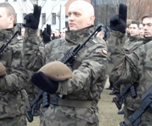 Przysięga WOT w Bydgoszczy