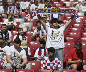 Puchar Polski pomiędzy Górnikiem Zabrze i Rakowem Częstochowa na PGE Narodowym w Warszawie