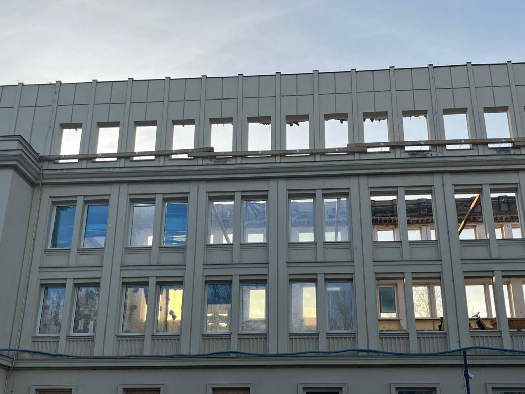 Kraków. Budowa hotelu Nobu