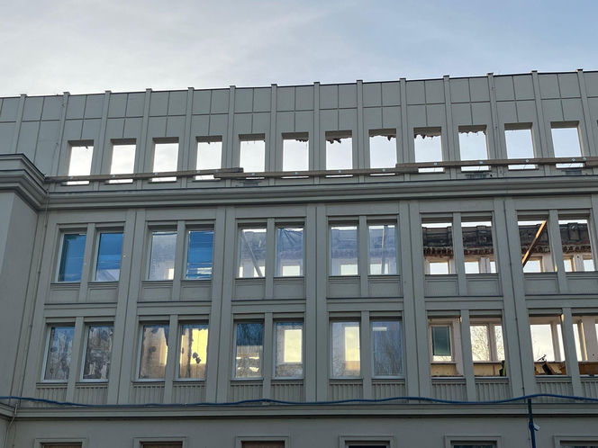 Kraków. Budowa hotelu Nobu