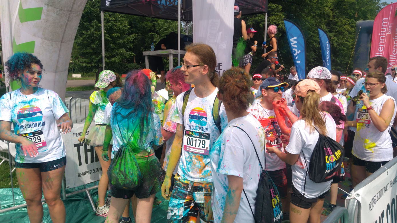 Bieg The Color Run w Krakowie