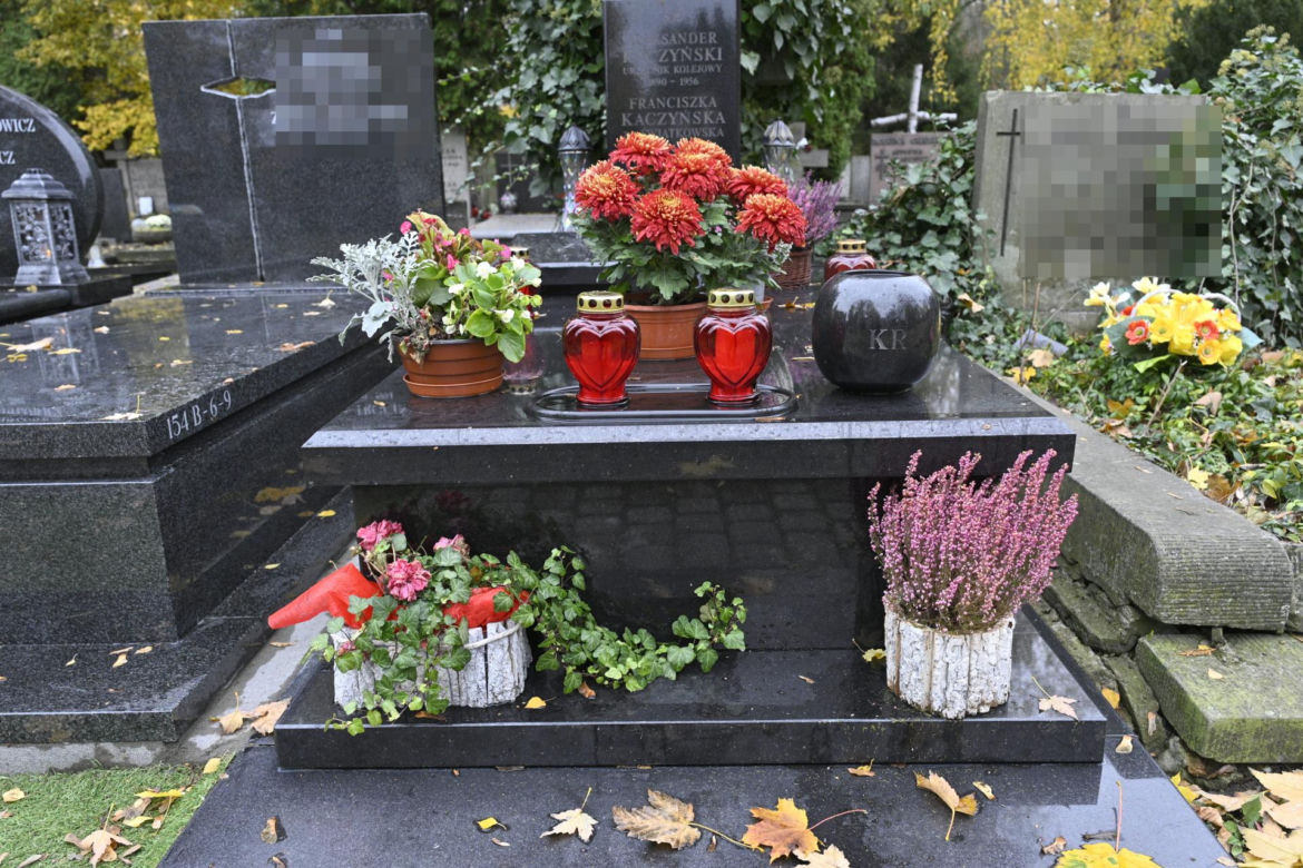 Grób rodziców Jarosława  Kaczyńskiego