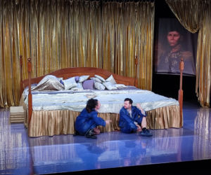 Król Mięsopust w Teatrze Żeromskiego w Kielcach. Zdjęcia z próby