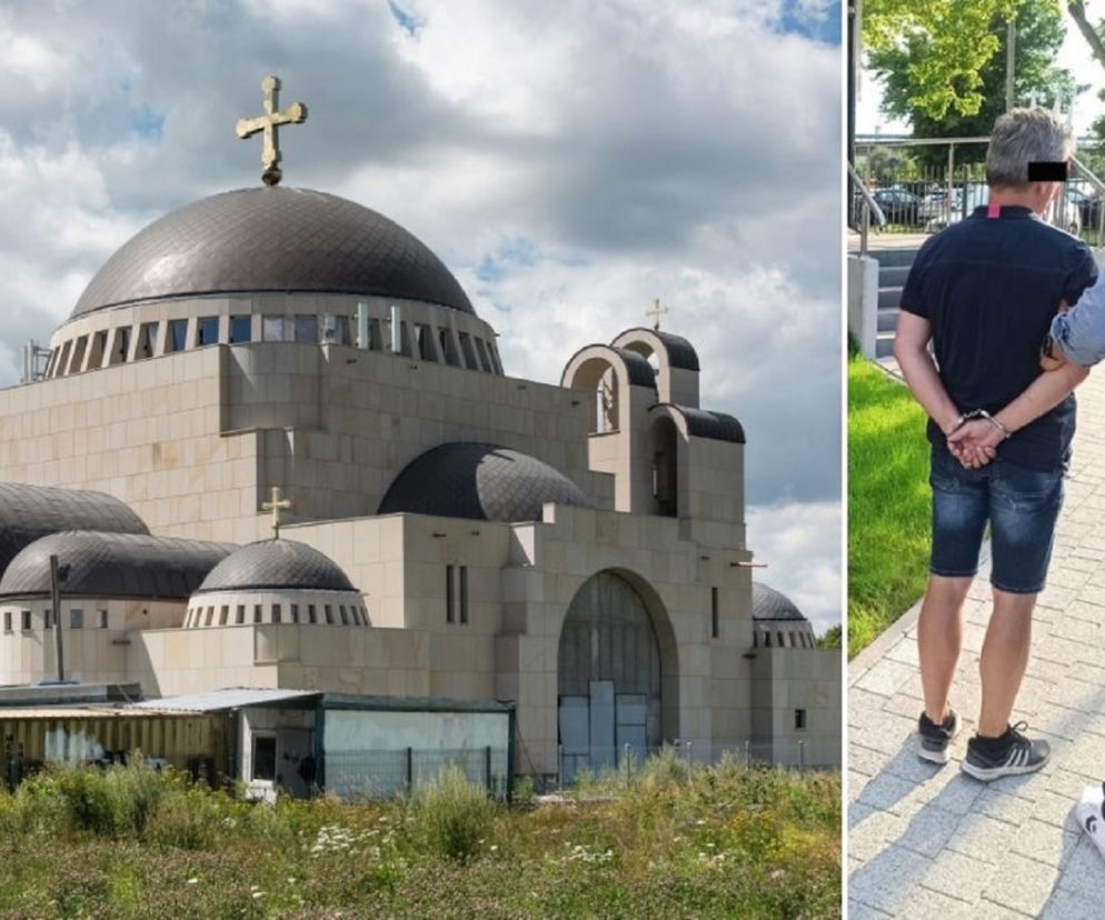 Świętokradztwo w świątyni w Warszawie. Szaleniec dorwał się do liturgicznych kielichów