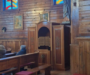 Parszów. Drewniany kościół pw. Zesłania Ducha Świętego