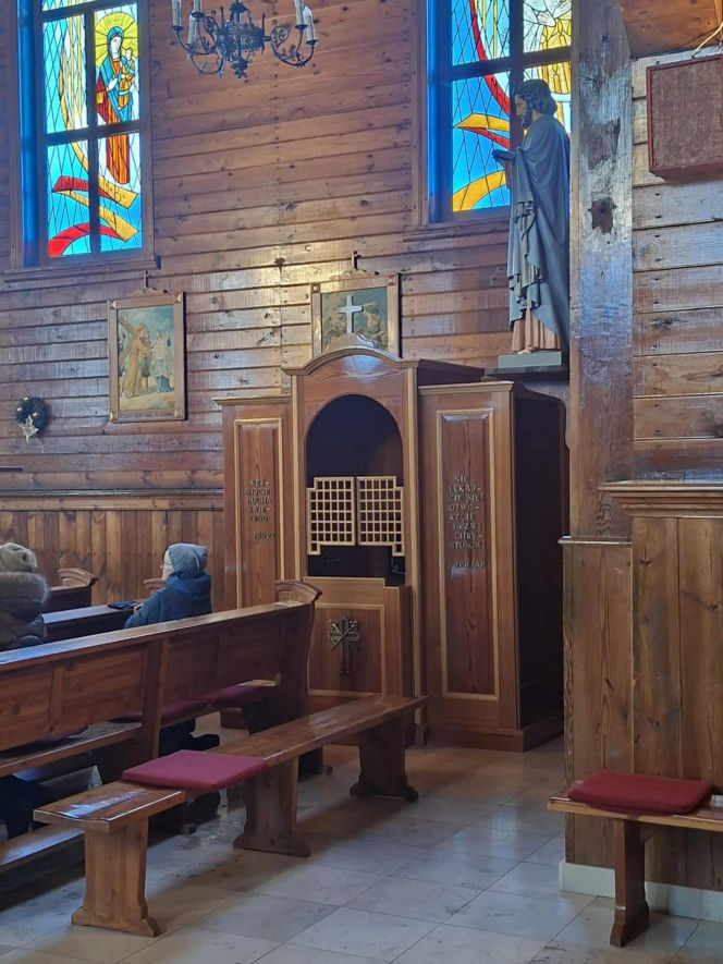 Parszów. Drewniany kościół pw. Zesłania Ducha Świętego