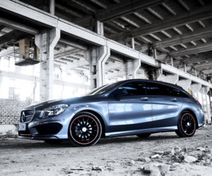 Mercedes-Benz CLA200 Shooting Brake OrangeArt