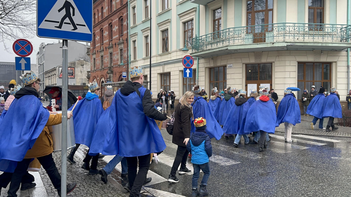 Orszak Trzech Króli przemaszerował przez Kraków