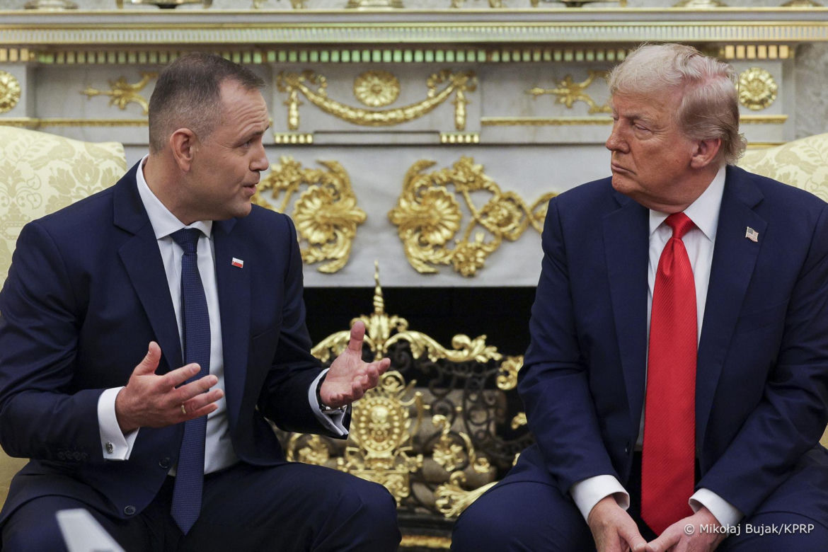 Spotkanie Donalda Trumpa z Karolem Nawrockim