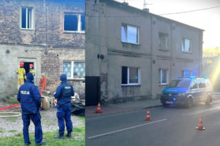 Kłęby dymu i ogień w kamienicy. Nie żyje 67-letni mężczyzna