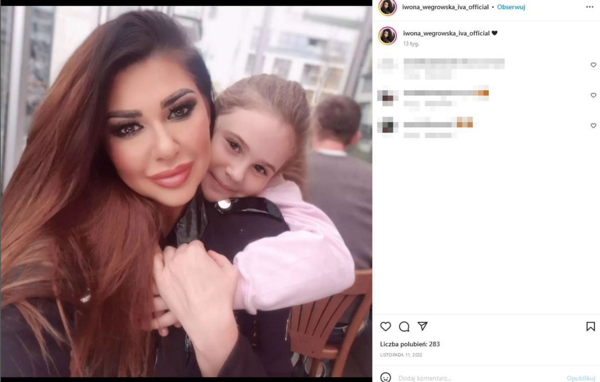 Iwona Węgrowska drży o zdrowie córeczki