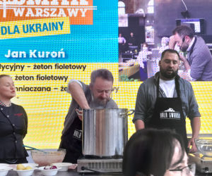  Wielkie gotowanie dla Ukrainy. Wiceprezydent Warszawy ugotował żurek