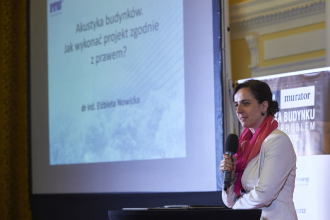 konferencja budowlana akustyka budynku