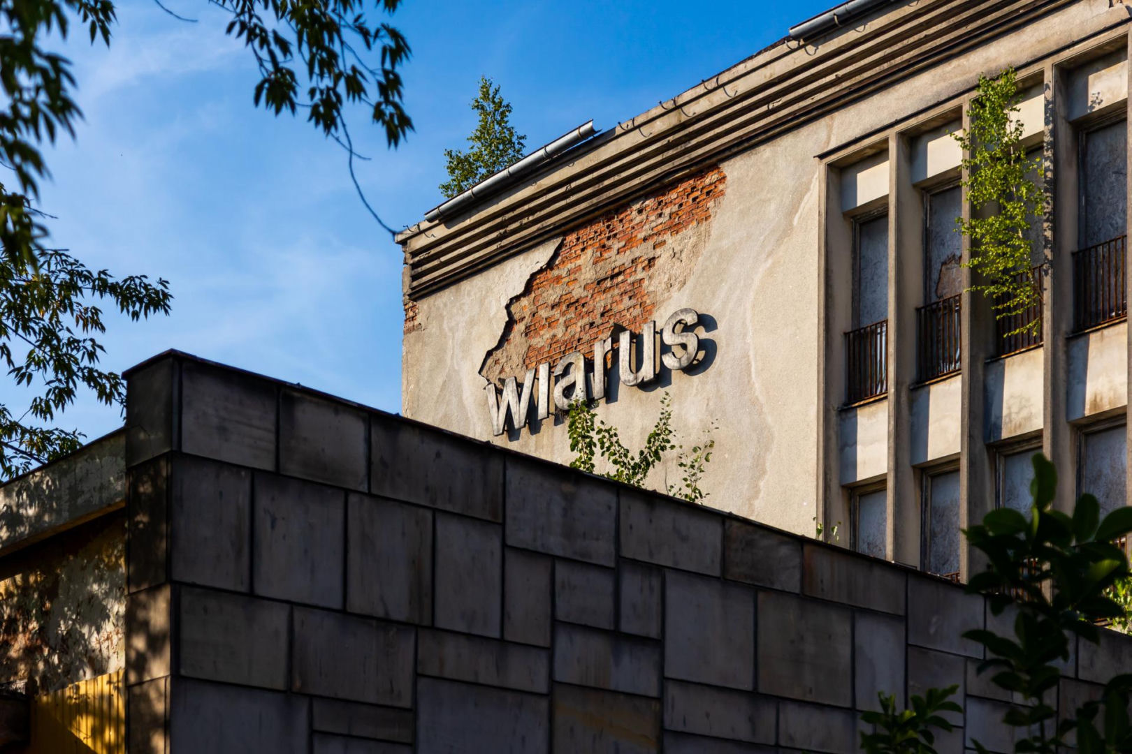 Opuszczone sanatorium wojskowe Wiarus w Ciechocinku