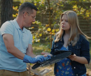 M jak miłość odc. 1901. Lenka (Olga Cybińska), Piotrek (Marcin Mroczek)