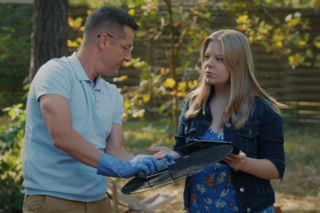 M jak miłość odc. 1901. Lenka (Olga Cybińska), Piotrek (Marcin Mroczek)