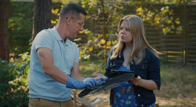 M jak miłość odc. 1901. Lenka (Olga Cybińska), Piotrek (Marcin Mroczek)