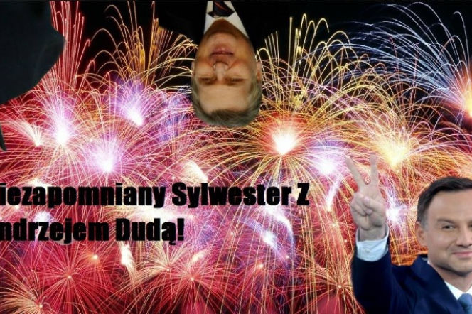 sylwester z andrzejem dudą