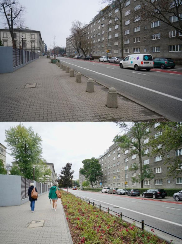  rozpłytowanie na ul. Koszykowej