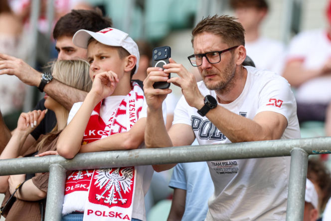 Polska - Ukraina. Tłumy kibiców na trybunach. Znajdź się na zdjęciu!