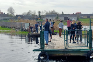Można popływać. Kładka Śliwno-Waniewo otwarta 