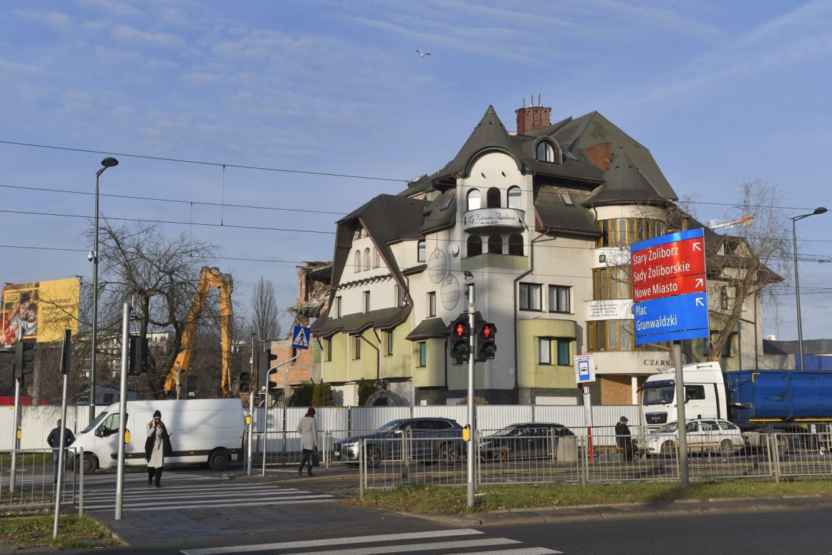 Rozbiórka Czarnego Kota